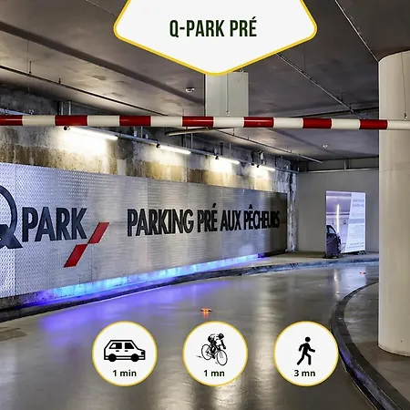 Grand Azur - Ideal Couple En Escapade Vieil - Terrasse - Climatisation - Wifi Hd - Gravette & Gare Sncf 5min A Pied - Port Vauban A Pied - Vieille *
