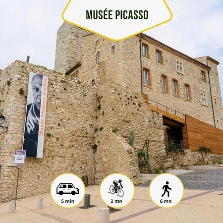 Grand Azur - Ideal Couple En Escapade Vieil - Terrasse - Climatisation - Wifi Hd - Gravette & Gare Sncf 5min A Pied - Port Vauban A Pied - Vieille