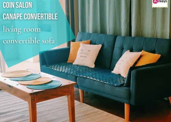 Grand Azur Avec Terrasse - Vieil Apartamento