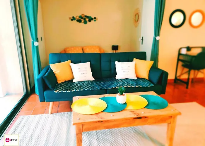 Grand Azur Avec Terrasse - Vieil Apartamento *